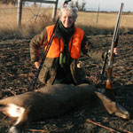 Eileen Clarke on a hunt